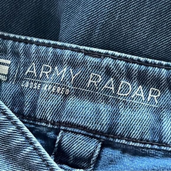 G-Star Army Radar Loose Tapered jeans Size 30 High Rise Denim Cargo Joggers - Picture 6 of 8